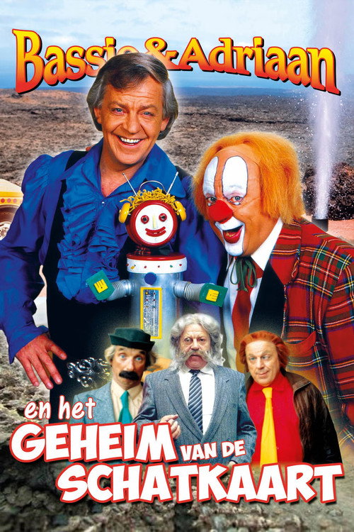 Movie poster for Bassie & Adriaan: Het Geheim van de Schatkaart Deel 1 (1988)