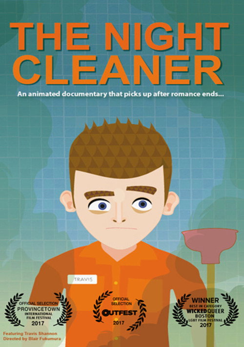 Movie poster for The Night Cleaner (2016)