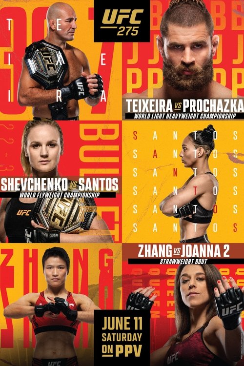 Movie poster for UFC 275: Teixeira vs. Prochazka (2022)