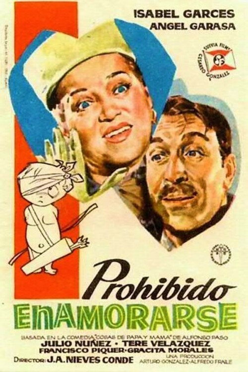 Movie poster for Prohibido enamorarse (1961)