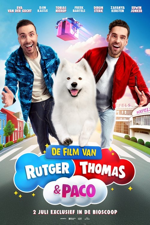 Movie poster for De film van Rutger, Thomas & Paco (2025)