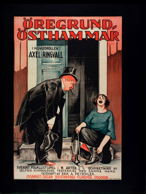 Movie poster for Öregrund – Östhammar (1925)