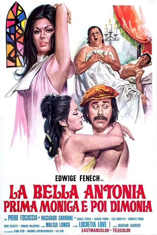 Movie poster for Naughty Nun (1972)