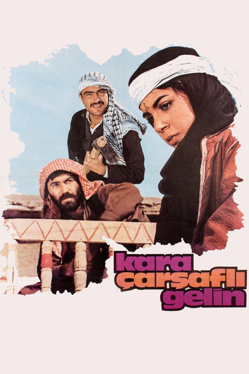 Movie poster for Kara Çarşaflı Gelin (1975)