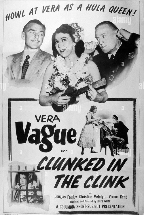 Movie poster for Clunked in the Clink (1949)