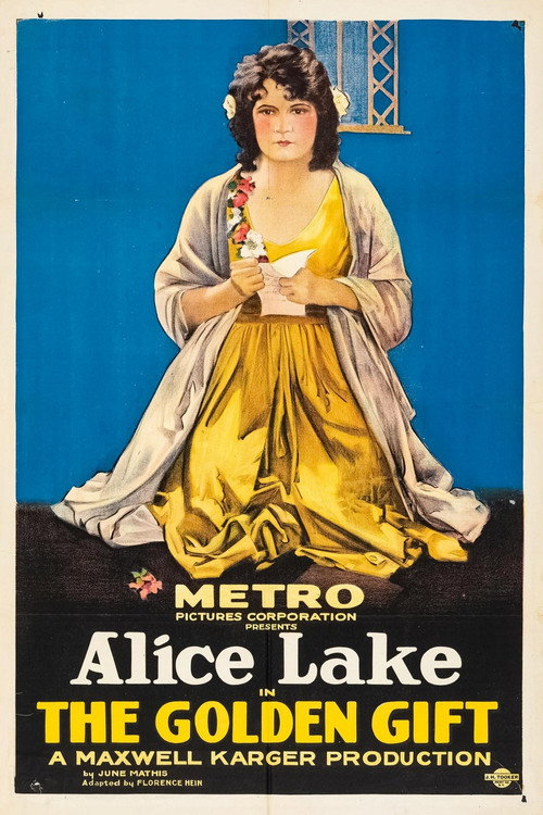 Movie poster for The Golden Gift (1922)
