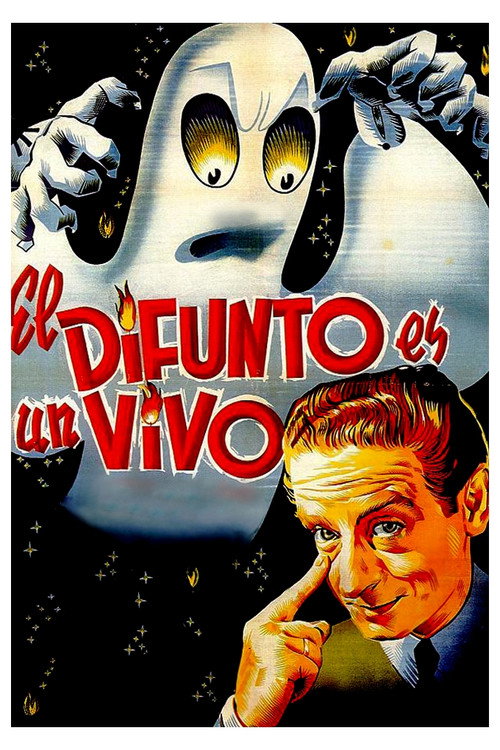 Movie poster for El difunto es un vivo (1941)