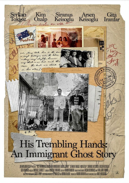 Movie poster for His Trembling Hands: An Immigrant Ghost Story (2021)