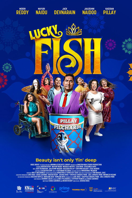 Movie poster for Lucky Fish (2025)