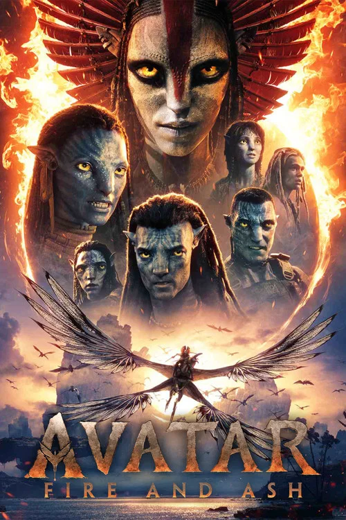 Movie poster for Avatar: Fire and Ash (2025)