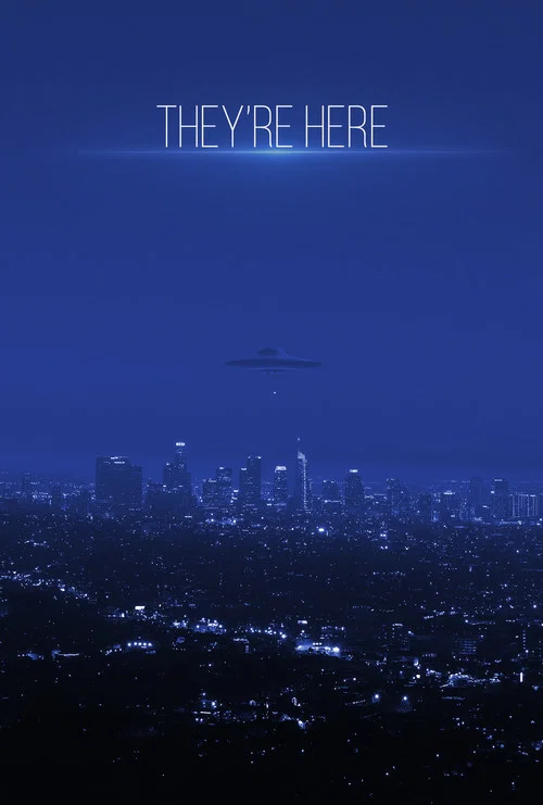Movie poster for They're Here (2025)