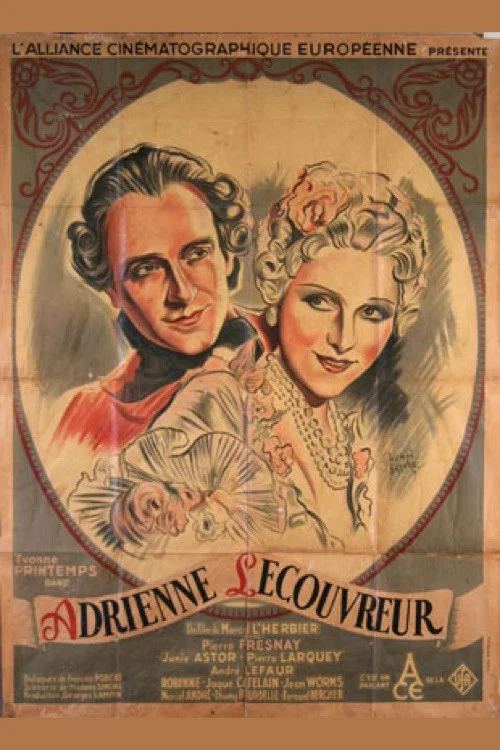 Movie poster for Adrienne Lecouvreur (1938)