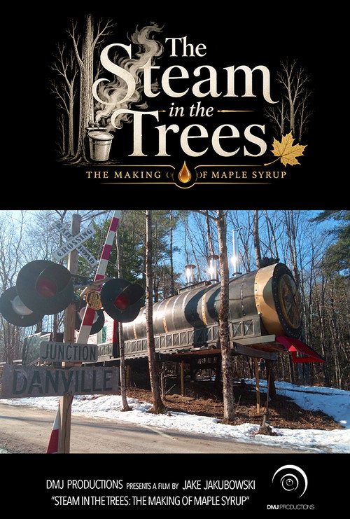 Movie poster for The Steam in the Trees: The Making of Maple Syrup (2026)