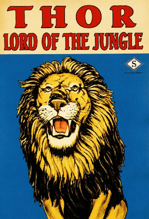 Movie poster for Thor, Lord of the Jungles (1913)