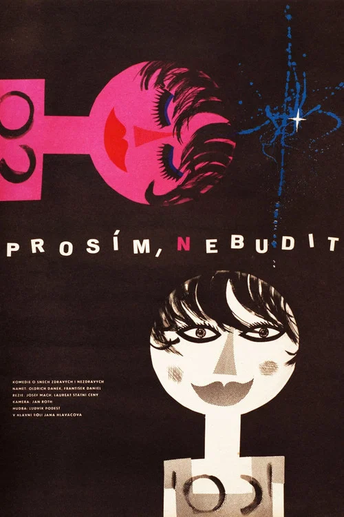 Movie poster for Prosím, nebudit (1963)