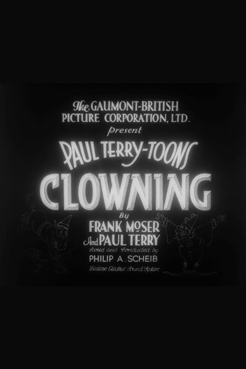 Movie poster for Clowning (1931)
