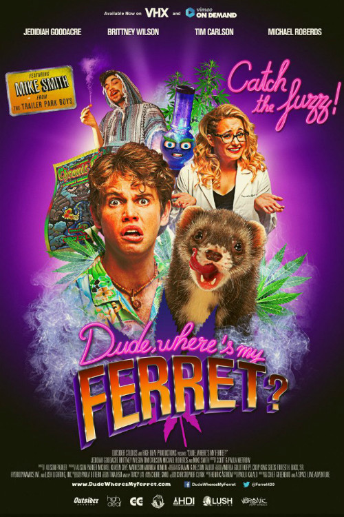 Movie poster for Dude, Where's My Ferret? (2015)