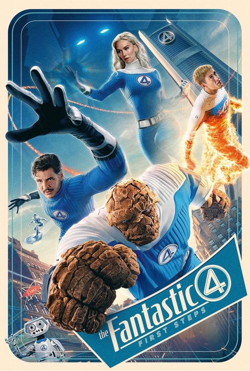 Movie poster for The Fantastic 4: First Steps (2025)