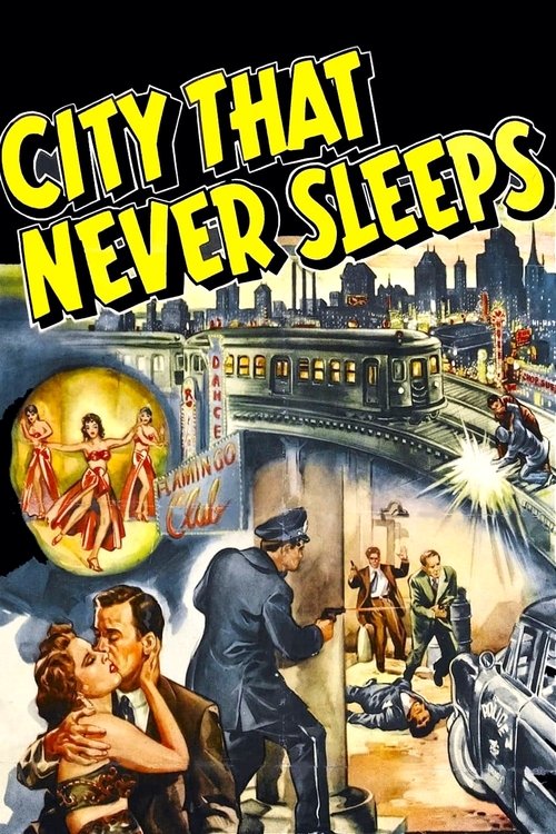 Movie poster for City That Never Sleeps (1953)