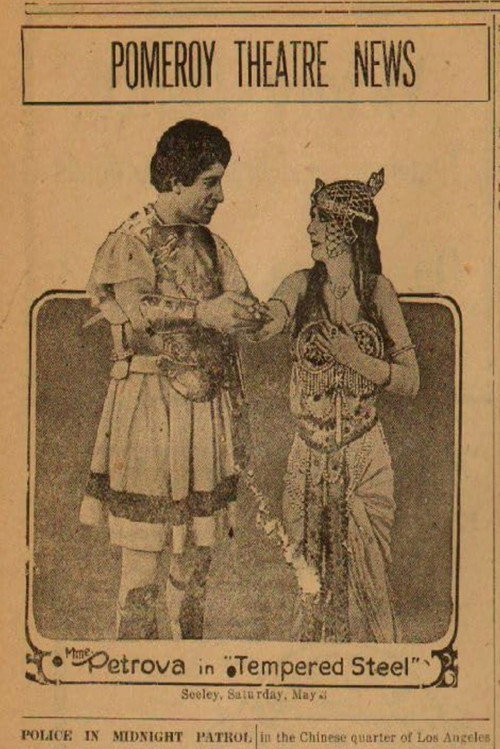 Movie poster for Tempered Steel (1918)