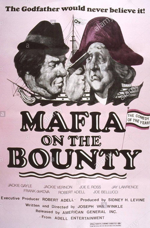 Movie poster for Mafia on the Bounty (1980)