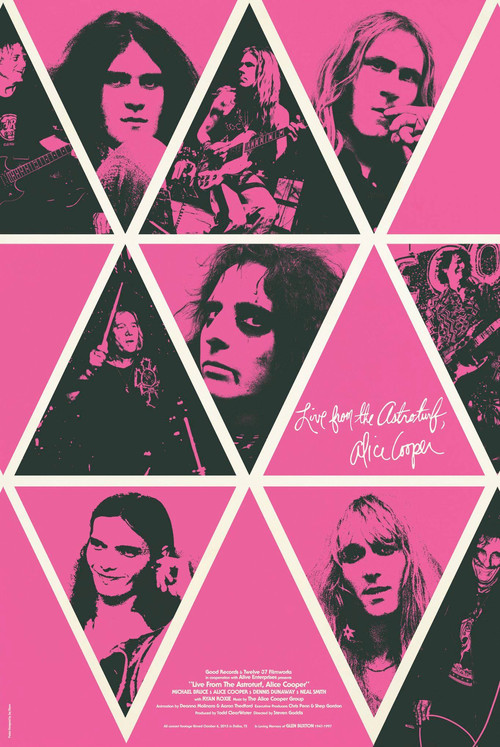Movie poster for Alice Cooper: Live from the Astroturf (2019)