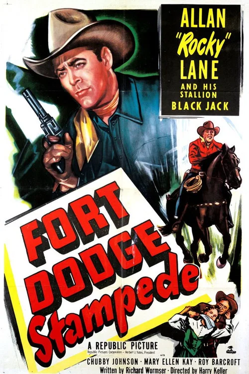 Movie poster for Fort Dodge Stampede (1951)