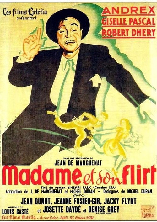 Movie poster for Madame et son flirt (1946)