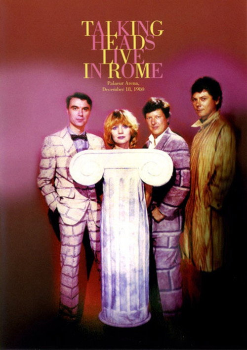 Movie poster for Talking Heads: Live in Rome (1980)