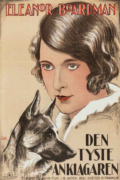 Movie poster for The Silent Accuser (1924)