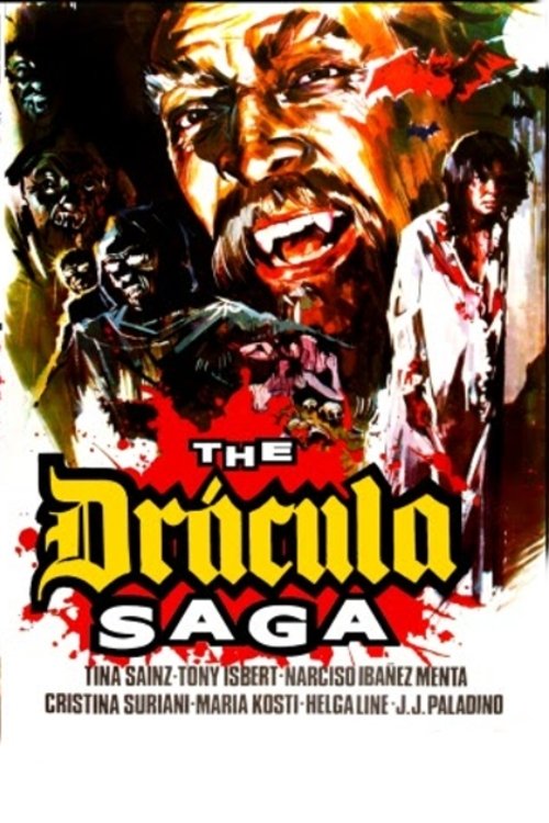 Movie poster for The Dracula Saga (1973)