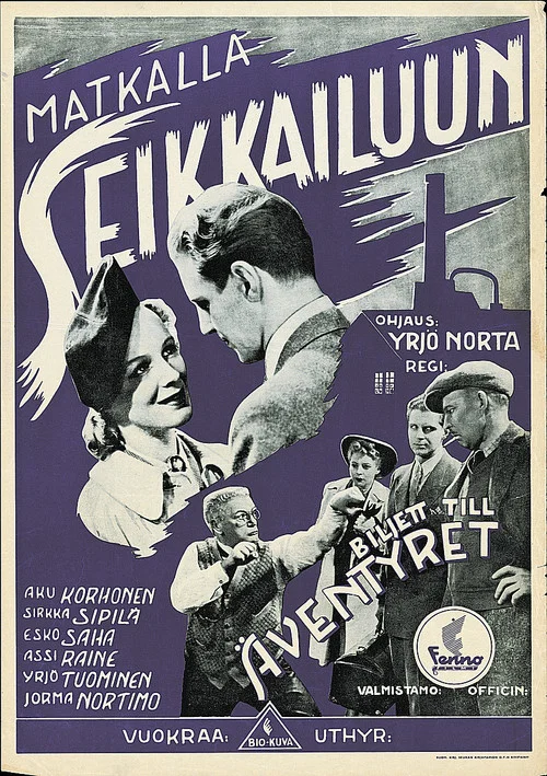 Movie poster for Matkalla seikkailuun (1945)