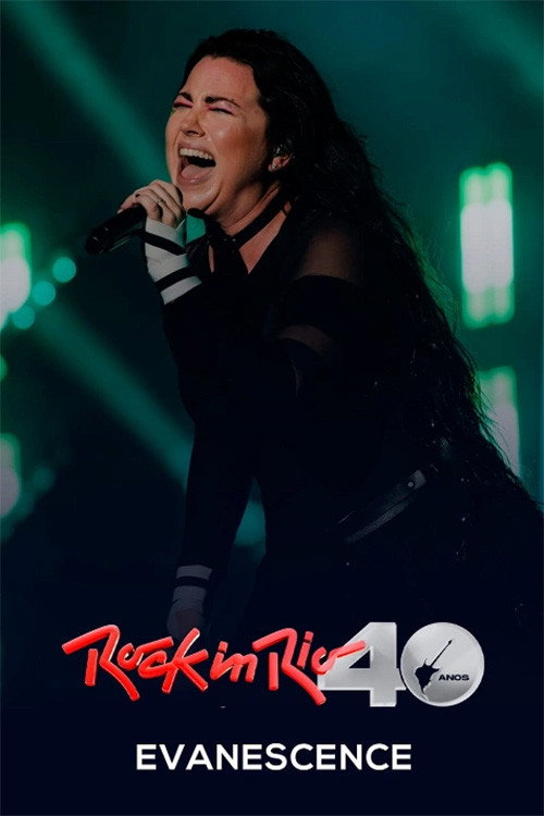 Movie poster for Evanescence: Rock in Rio 40 Anos (2024)