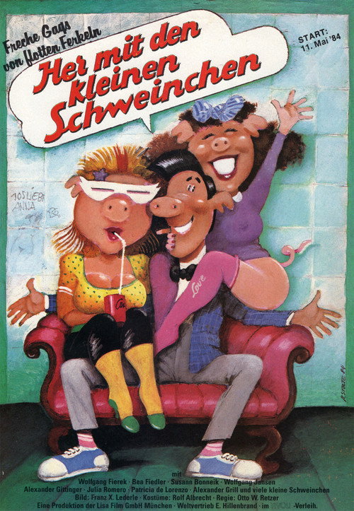 Movie poster for Her mit den kleinen Schweinchen (1984)