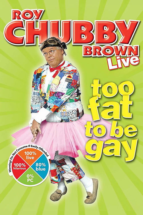 Movie poster for Roy Chubby Brown: Too Fat To Be Gay (2009)