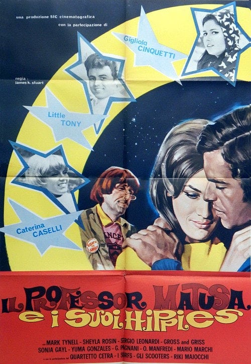 Movie poster for Il professor Matusa e i suoi hippies (1968)