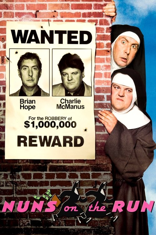 Movie poster for Nuns on the Run (1990)