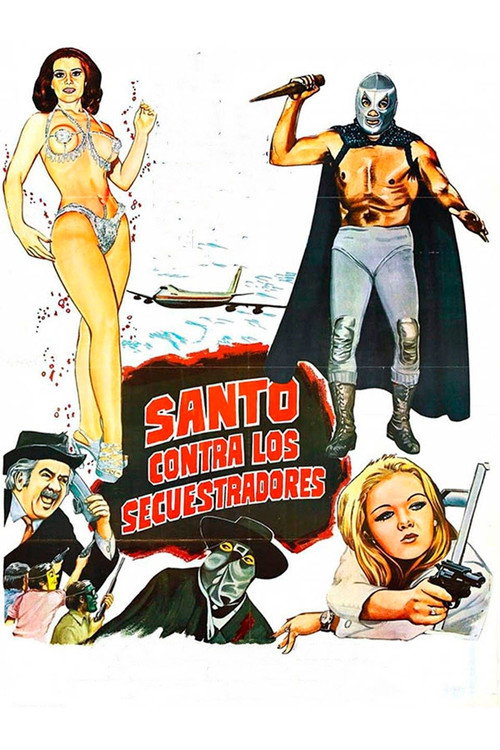 Movie poster for Santo vs. the Kidnappers (1973)