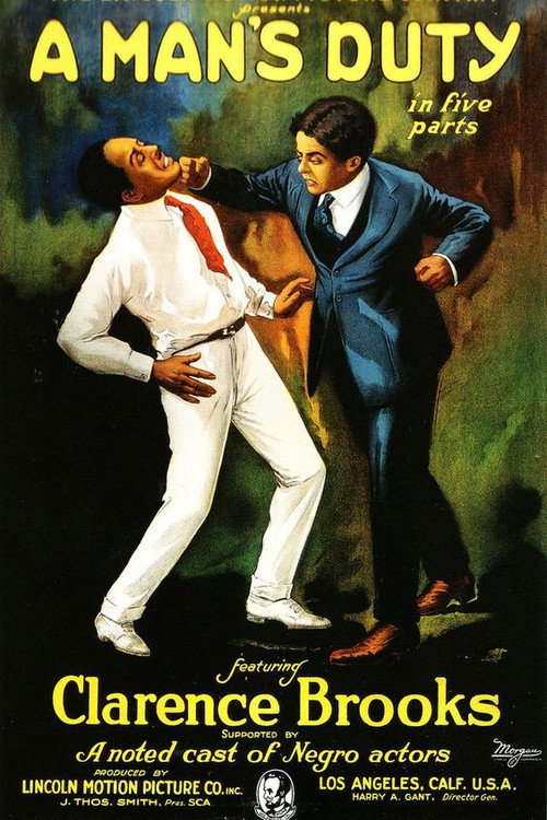 Movie poster for A Man's Duty (1919)