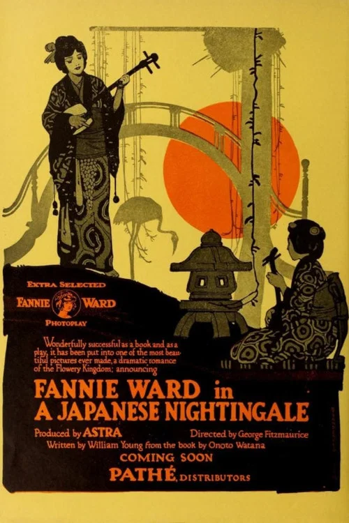 Movie poster for A Japanese Nightingale (1918)