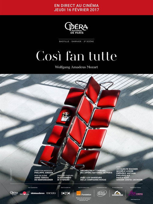 Movie poster for Mozart: Così Fan Tutte (2017)