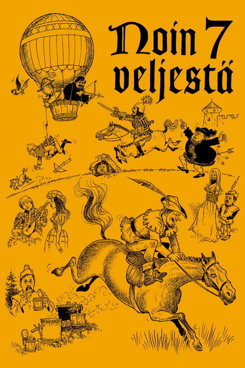 Movie poster for Noin 7 veljestä (1968)