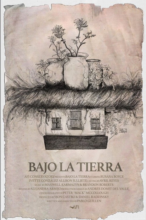 Movie poster for Bajo La Tierra