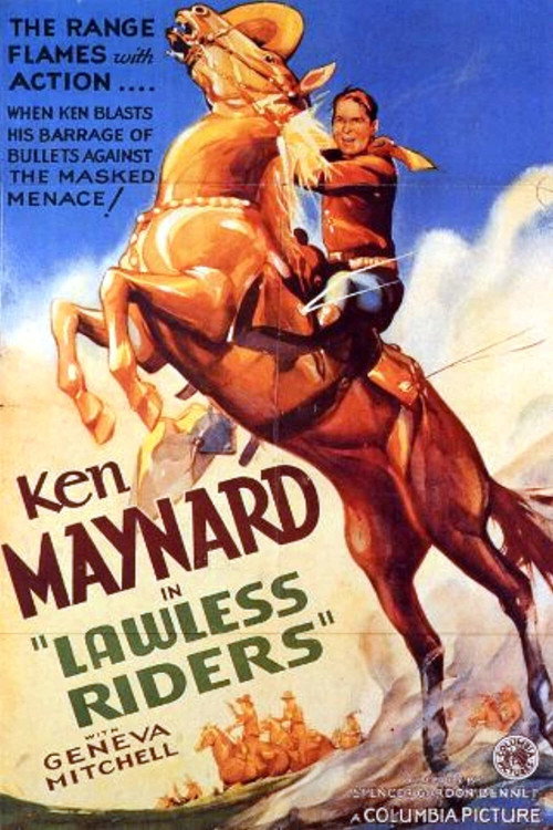 Movie poster for Lawless Riders (1935)