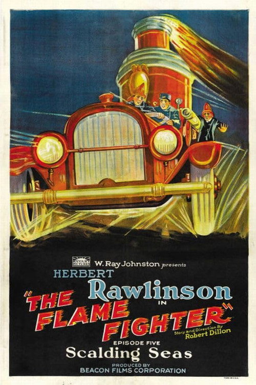 Movie poster for The Flame Fighter (1925)