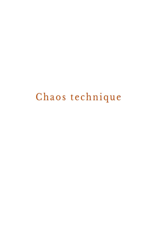 Movie poster for Technical chaos (1998)