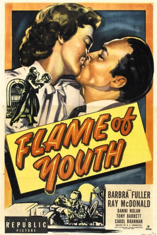 Movie poster for Flame of Youth (1949)