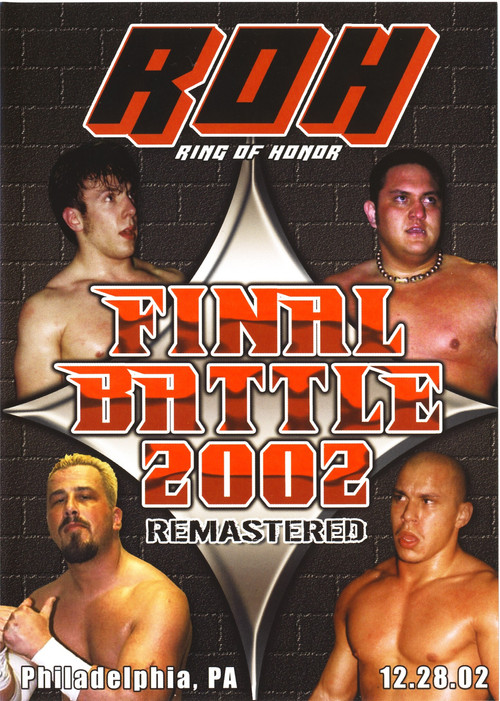 Movie poster for ROH Final Battle 2002 (2002)