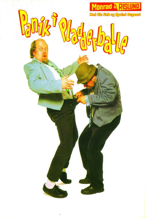 Movie poster for Monrad & Rislund: Panik i Pladderballe (1995)