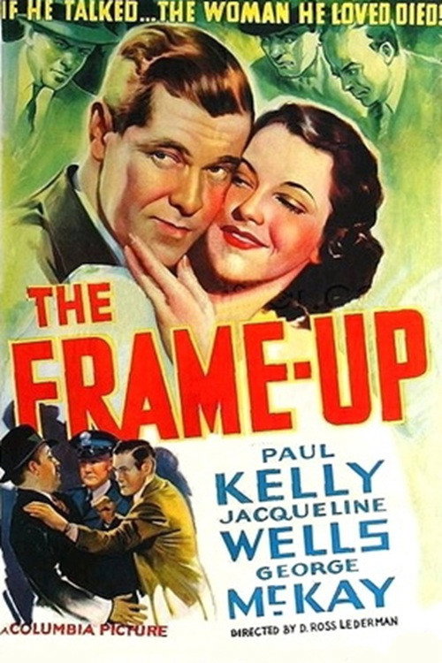 Movie poster for The Frame-Up (1937)